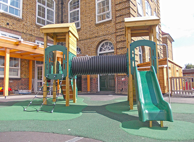 Play-towers-and-slide